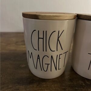 Rae dunn chick magnet cellar